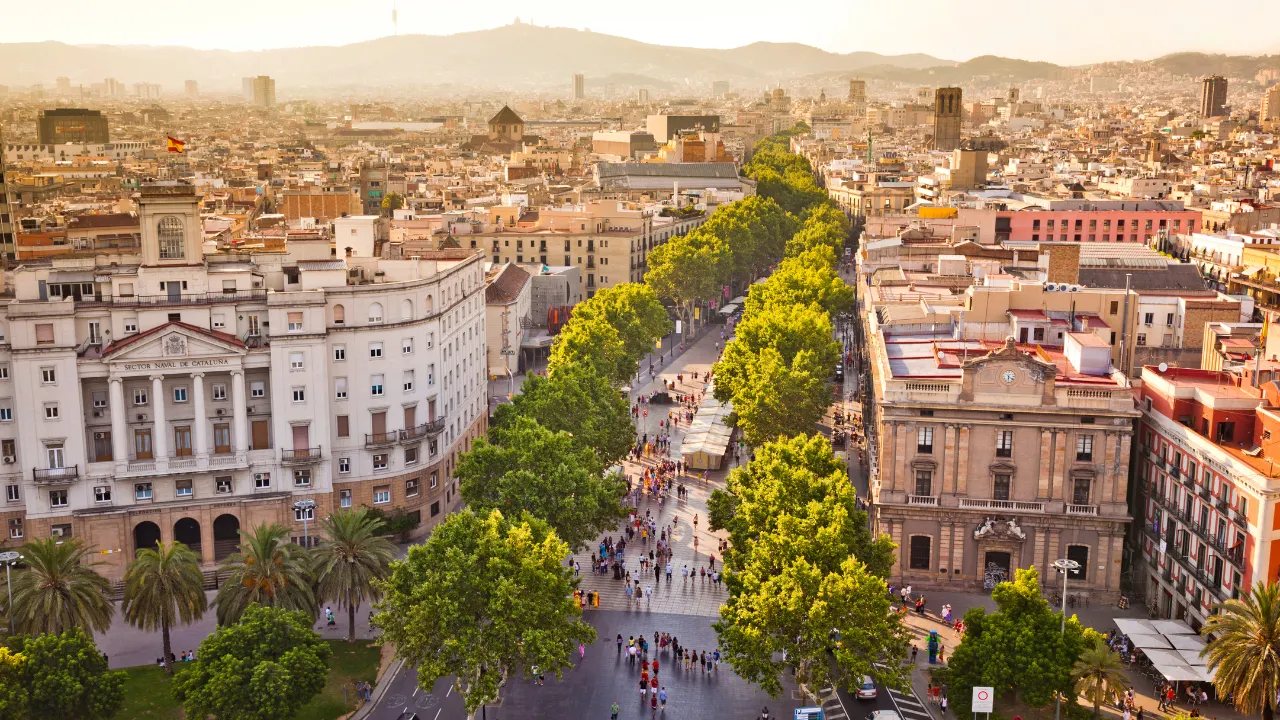 La Rambla in Barcelona
