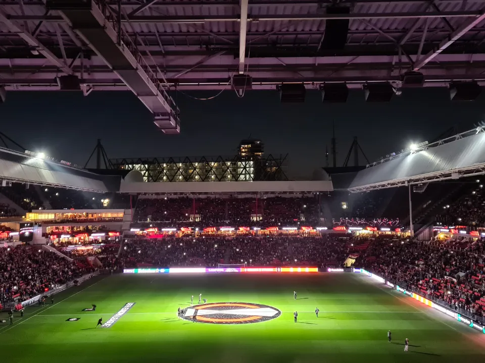 PSV voetbalstadion in Eindhoven