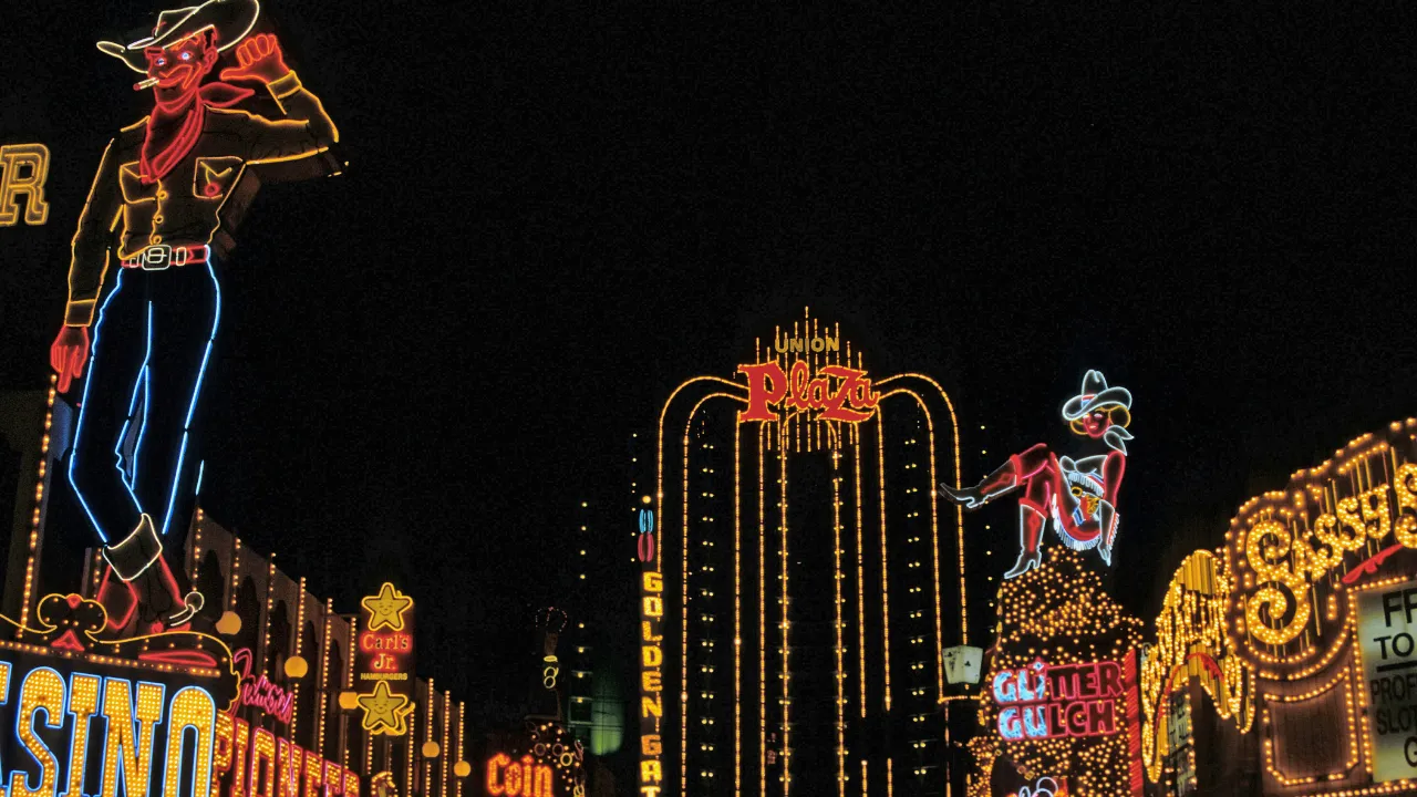 Neon lichten in Las Vegas