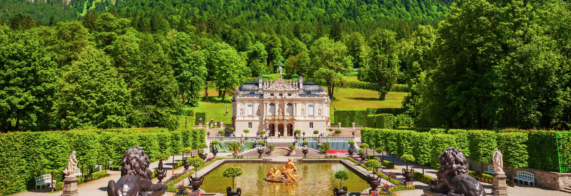 Schloss Linderhof in Duitsland