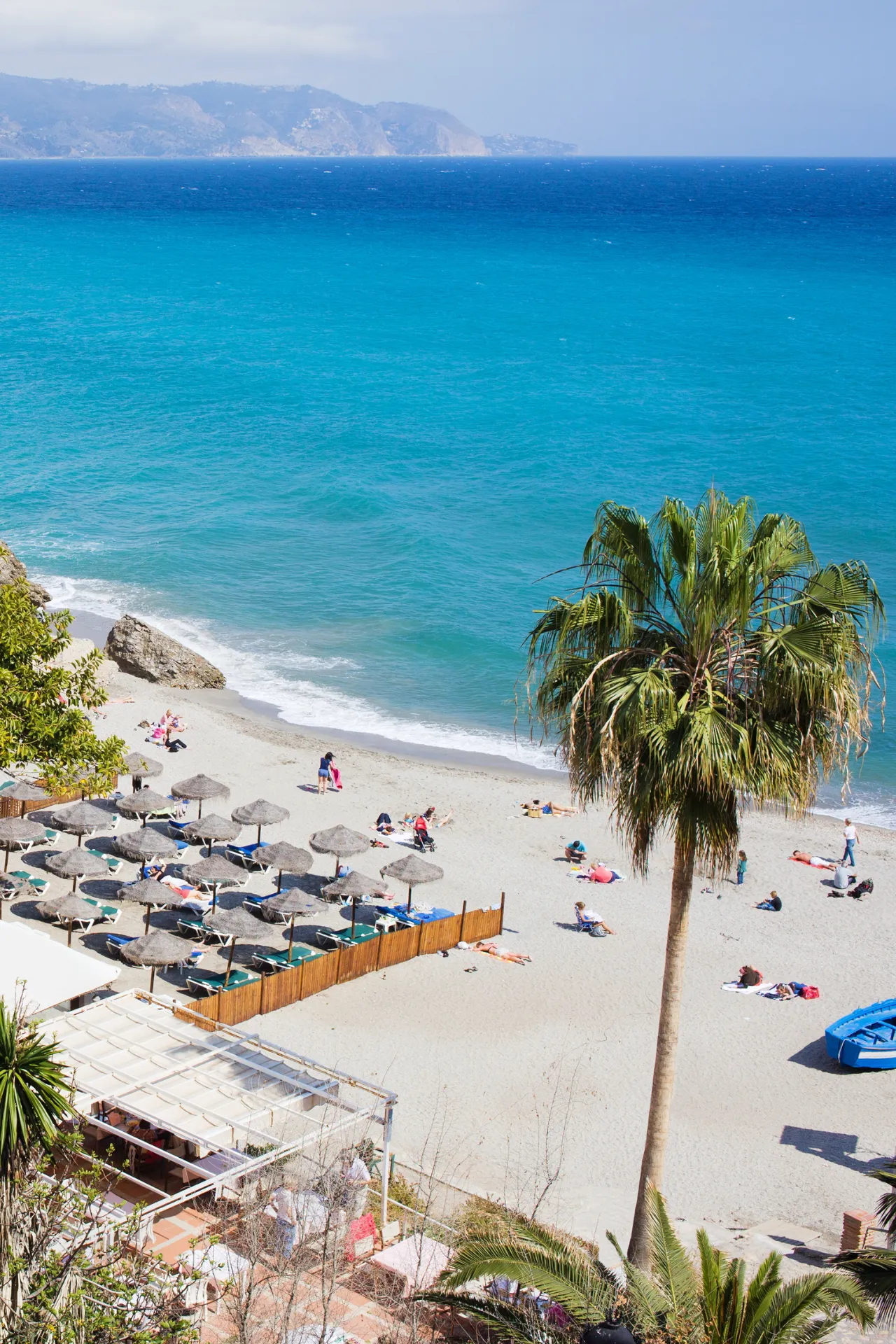 Strand en zee aan de Costa del Sol